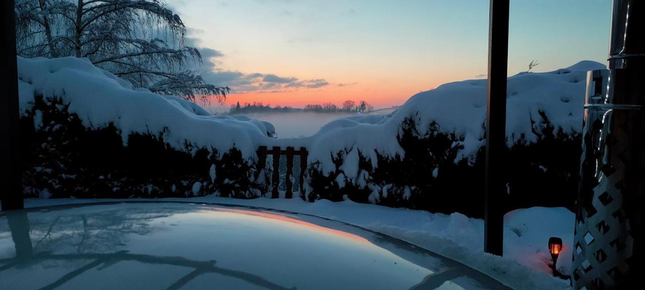 Au Chalet Bain Nordique Neuf Independant Calme Assure Haselbourg Exterior foto